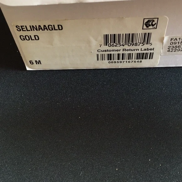 Style & co. Selina gold high heels - Picture 9 of 9